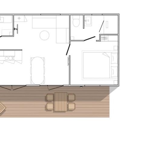 MOBILHOME 6 personnes - Tortue