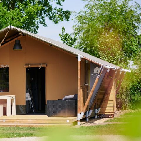 TENTE TOILE ET BOIS 5 personnes - Bois